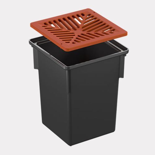 Series 250 Pit complete with Terracotta Concave Grate
