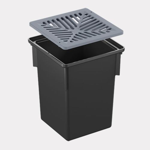 Series 250 Pit with Portland Grey Concave Grate