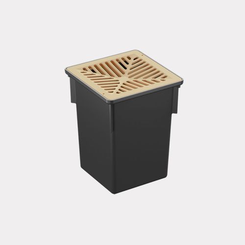 Series 250 Pit with Sandstone Aluminium Concave Grate