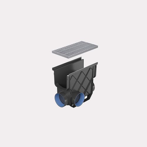 Storm Master® Inline Pit with Galvanised Steel Grate