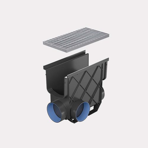 Storm Master® Inline Pit with Galvanised Steel Grate