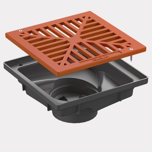 Uni-Pit Vortex 200 with Flat Terracotta Aluminium Grate