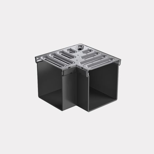 Rain Drain™ Trade – Corner with Galvanised Steel Grate