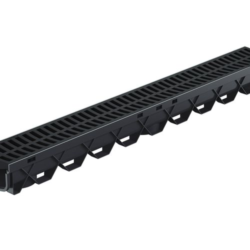 Storm Mate™ – 1m complete with Black Plastic Grate