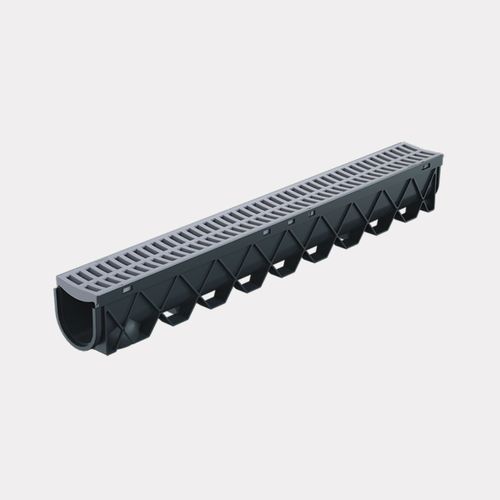 Storm Drain™ – 1m complete with Grey Plastic Grate