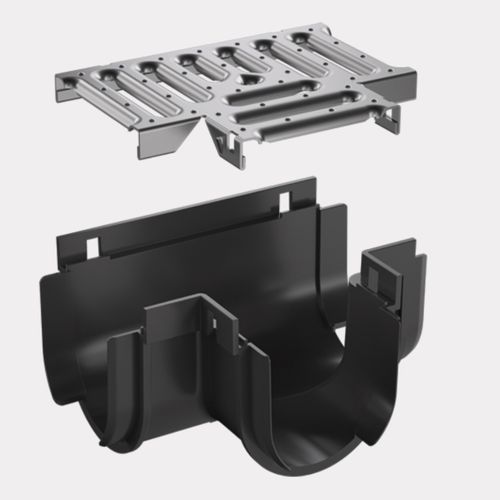 Storm Drain™ – Tee Piece with Stainless Steel Grate