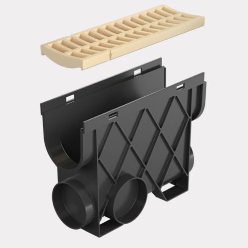 Storm Drain™ – Slimline Pit with Sandstone Grate