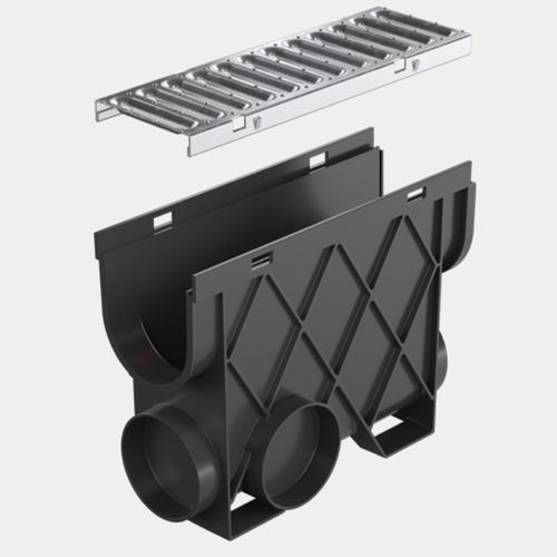 Storm Drain™ – Slimline Pit with Galvanised Steel Grate