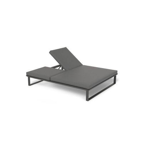 Vivara Sun Lounge - Charcoal - Double