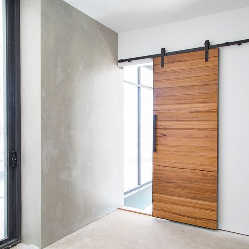 Open Rail Barn Door Surface Slider
