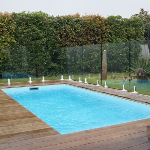 Fiberglass plunge Pool