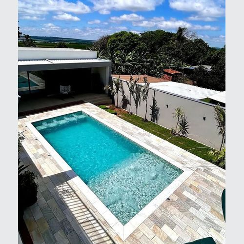 Fes Blue 9.0m x 4.0m with tanning ledge