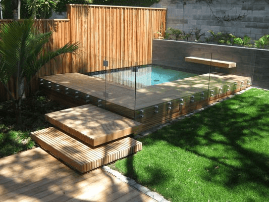 Plunge and Small Swimming or Spa Pools