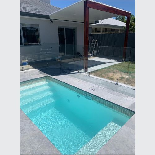 Tile Lined Plunge Pool