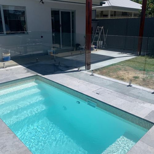 Tile Lined Plunge Pool