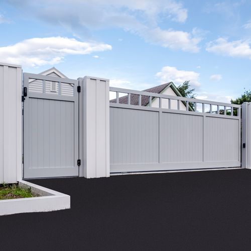 Tongue & Groove Driveway Gates