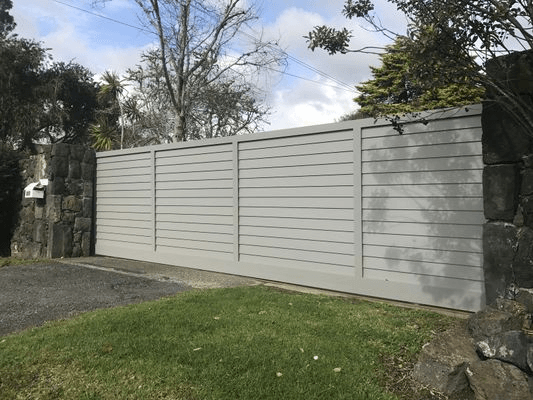 Weatherboard Driveway Gates