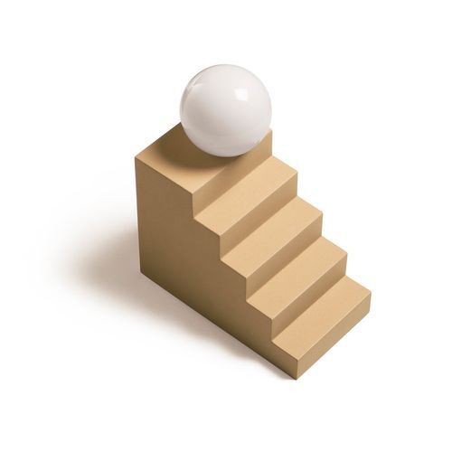 Stair Table Lamp