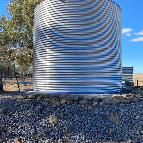 Custom Made to Measure Round Tank