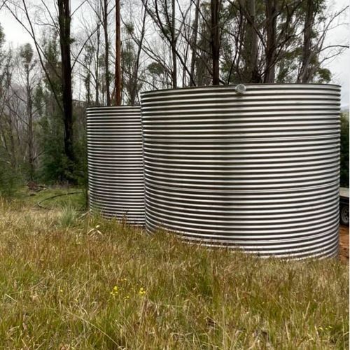 10000-20000 Litre Round 304-Grade Stainless Water Tank