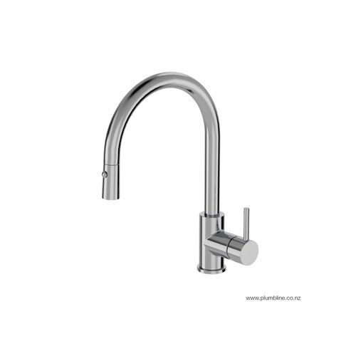Buddy Kitchen Mixer Round Spout With Pull Out Spray