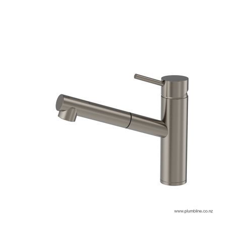 Buddy Low Height Kitchen Mixer With Pull Out Spray