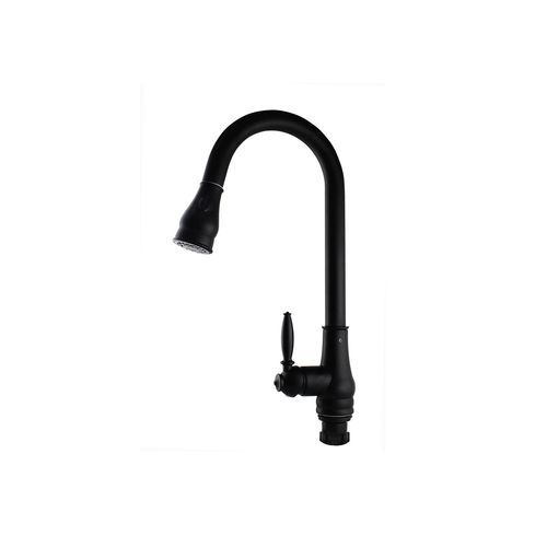 Pull Out Kitchen Mixer Matte Black