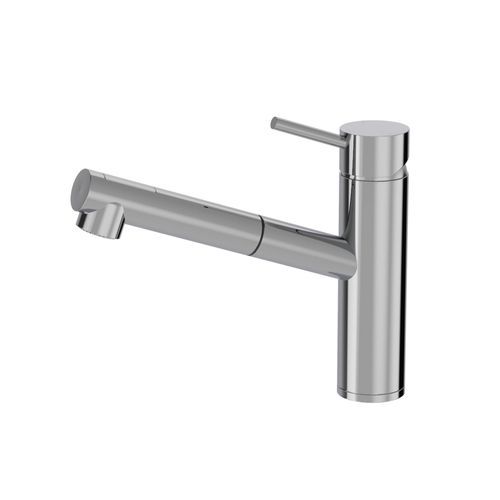 Buddy Low Height Kitchen Mixer With Pull Out Spray