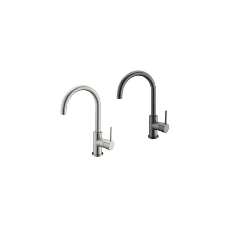 Gooseneck Swivel Mixer CLAS31 Brushed Gunmetal