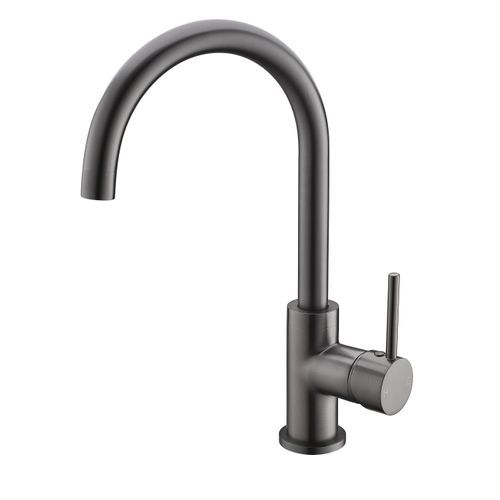 Gooseneck Swivel Mixer CLAS31 Brushed Gunmetal