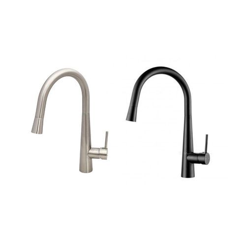 Pull-Out Kitchen Mixer ELE12 Brushed Gunmetal