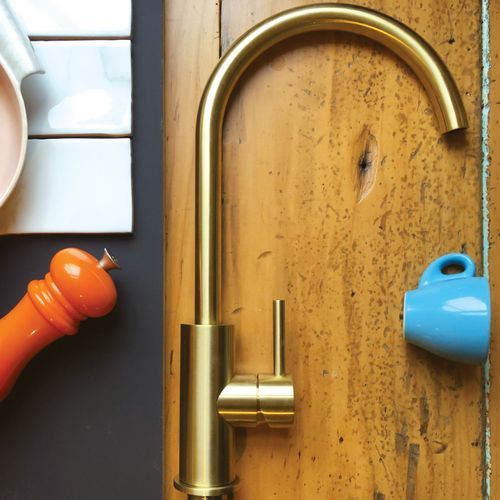 Storm Gooseneck Sink Mixer - Cold Start