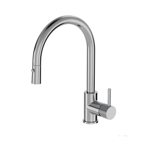 Buddy X Kitchen Mixer Round Spout/Pull Out Spray