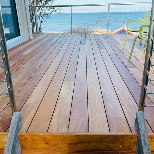 Garapa - the 'Golden Decking'