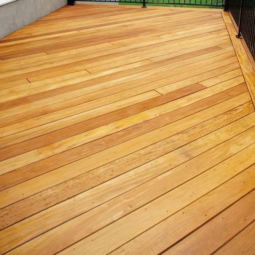 Garapa - the 'Golden Decking'