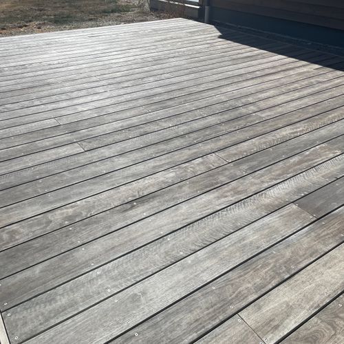 Hardwood Decking
