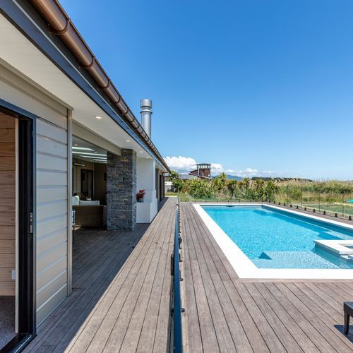 Bamboo Swimming Pool Decking