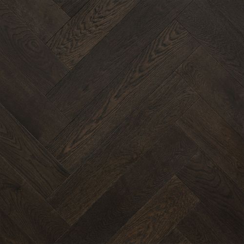 AST GrandOak - Timber Flooring - Herringbone - Black Op