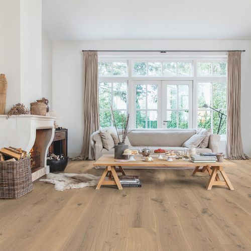Quick-Step Massimo Cappuccino Blonde Oak Extra Matt Timber Flooring