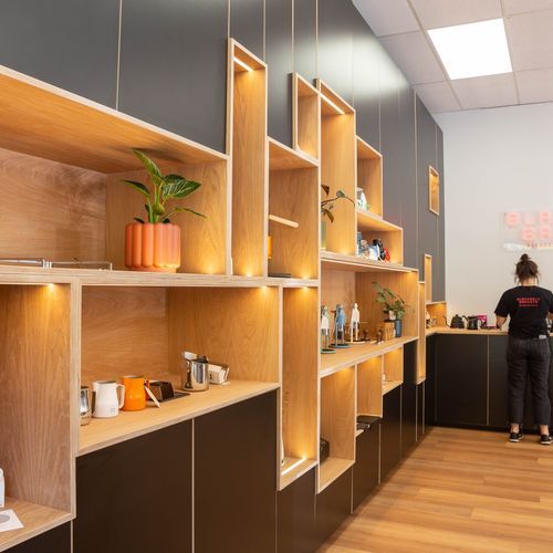 HPL Italia Suede Black | Laminate Panels