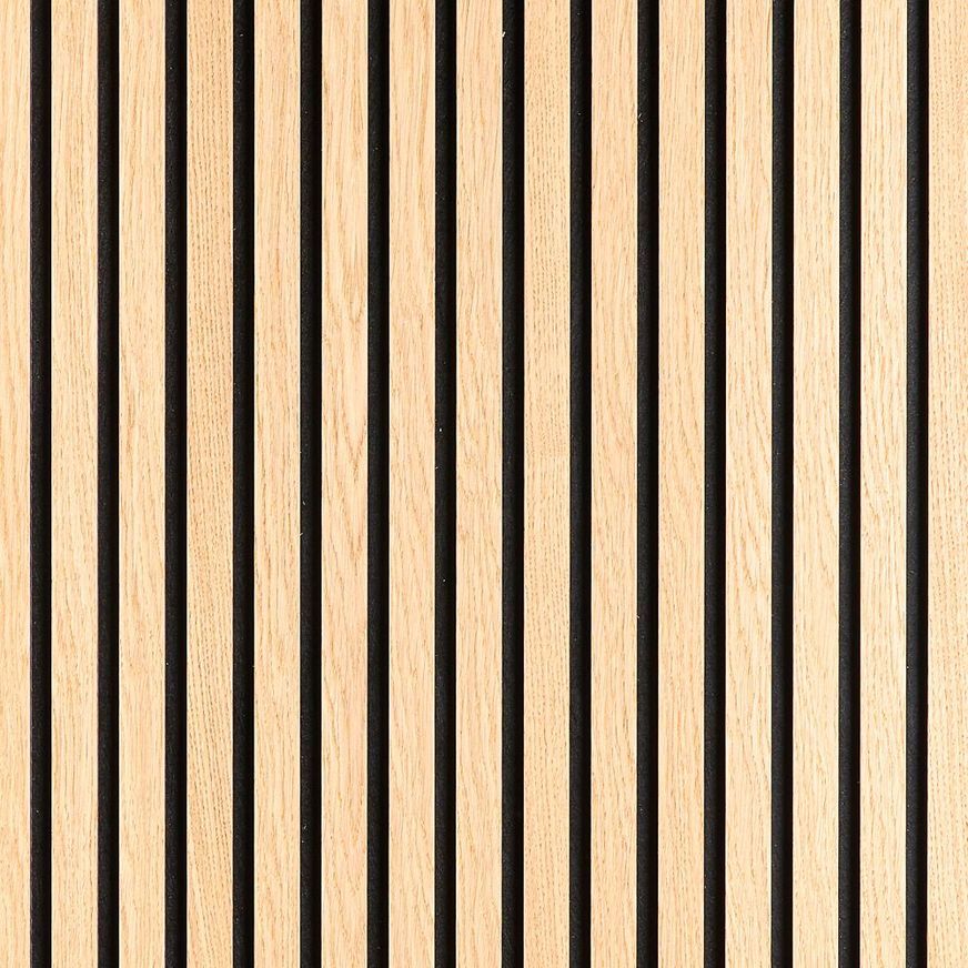 Black Oak Acoustic Timber Slat Panel