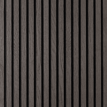 Smoked Oak Acoustic Timber Slat Panel