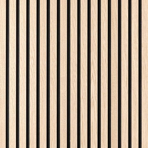 Unfinished Oak Acoustic Timber Slat Panel