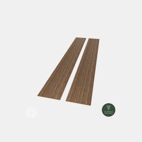 Flutto™ Walnut Mini-Ridge Flexible Tambour Wood Panels