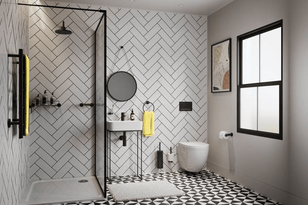 Toilet Brush + Holder Wall Mounted