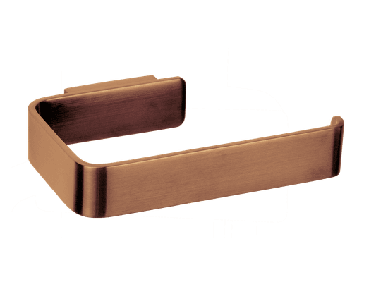 Loft Toilet Roll Holder Brushed Copper