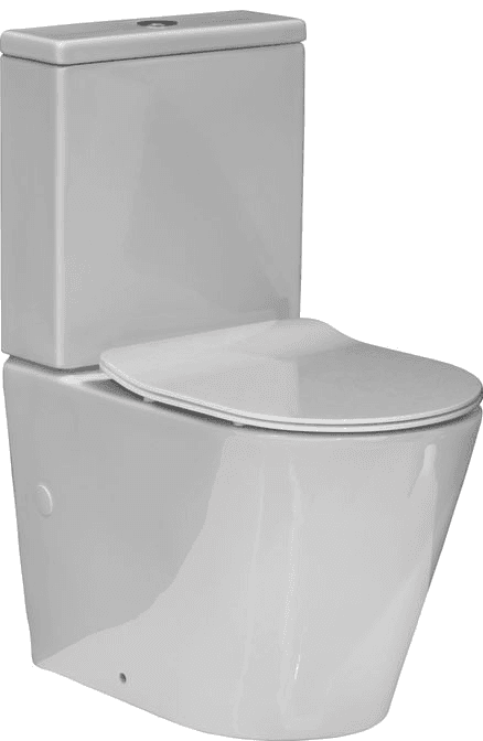 Evo Back To Wall Toilet Suite Slim Seat