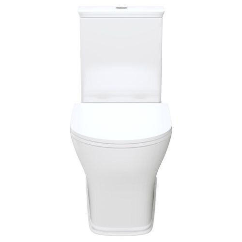 Lillian Tornado Flush Back-To-Wall Toilet, Slim Seat