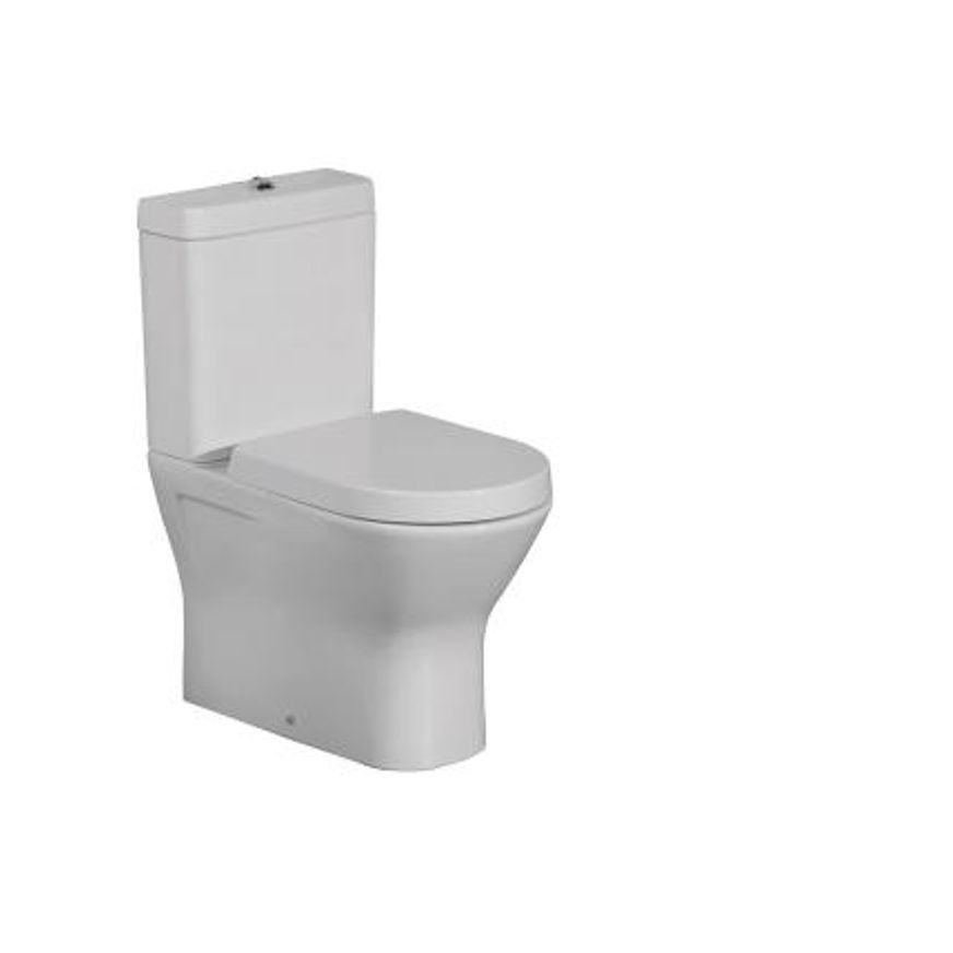 RAK Resort Rimless Wall Faced Toilet Suite