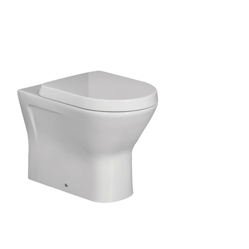 RAK Resort Rimless Wall Faced Toilet Pan